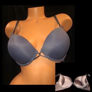 Women Bombshell Style Bra Charcoal